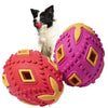 Pawsindia Egg Bell Toy for Dogs (Red) Dogs-Toys Pawsindia