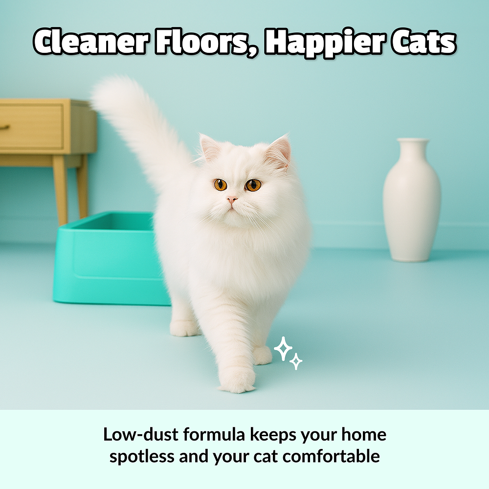 Scoopy Cat Litter | Lavender Scented | 100% Natural Indian Brown Sand Cats-Litter Scoopy