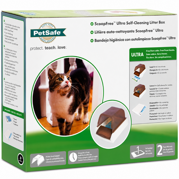 PetSafe ScoopFree 2022 Ultra Automatic Self Cleaning Litter Box for Cats