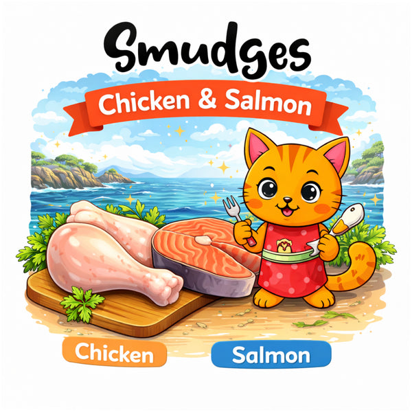 Smudges Chicken with Salmon in Gravy Adult Cat Wet Food