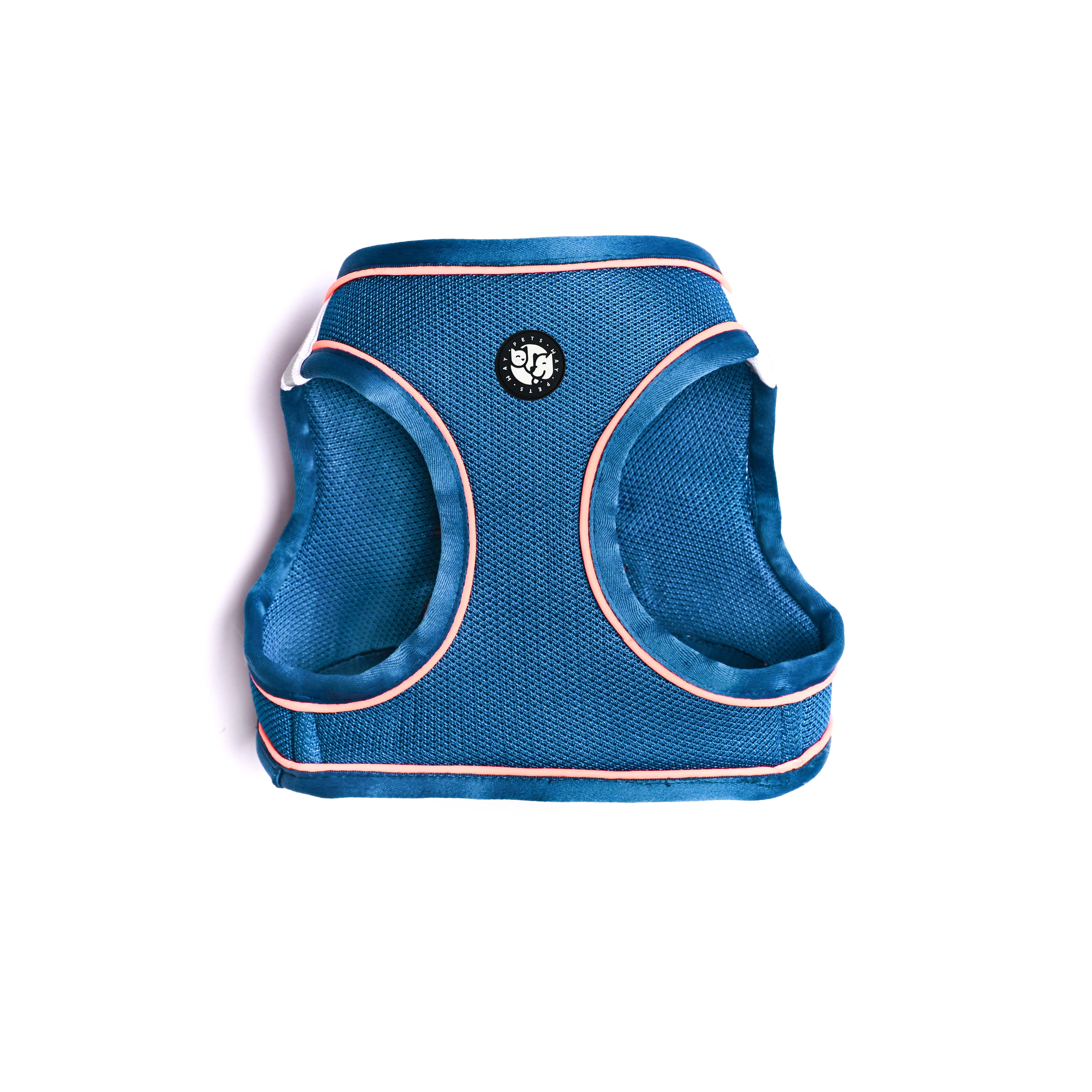 Pets Way Air Mesh Harness for Puppies & Small Dogs (Blue) Dogs-Collar, Leashes, harnesses Pets Way