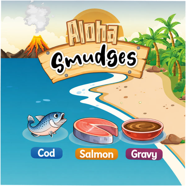 Aloha Smudges Cod and Salmon in Gravy Adult Cat Wet Food