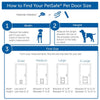 PetSafe Staywell Aluminium Medium Pet Door for Dogs and Cats (White) Dogs-Toys Petsafe Dropship