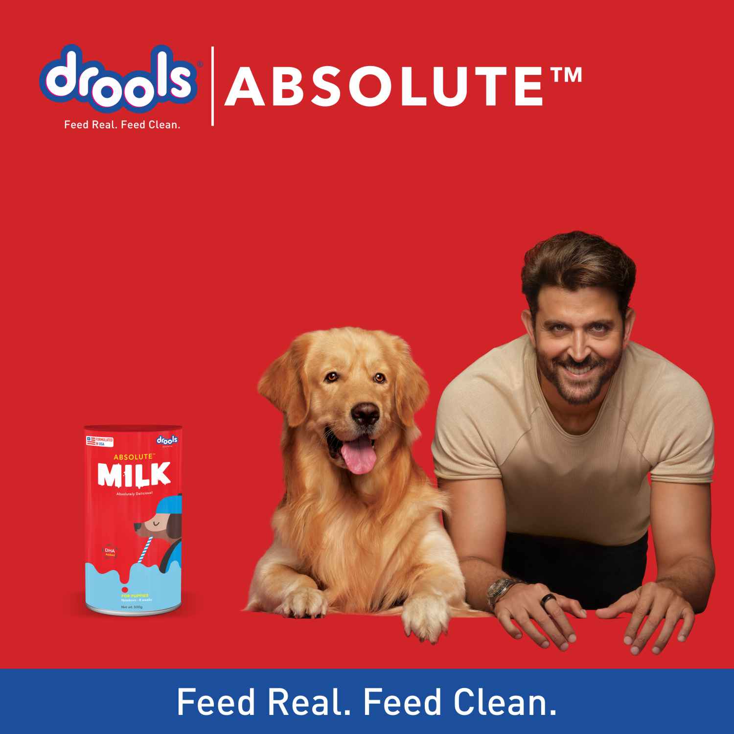 Drools Absolute Milk for Newborn Puppies Dogs-Health & Wellness Drools