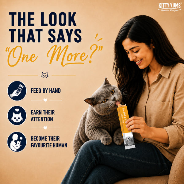 Kitty Yums Salmon & Skipjack Creamy Cat Treats