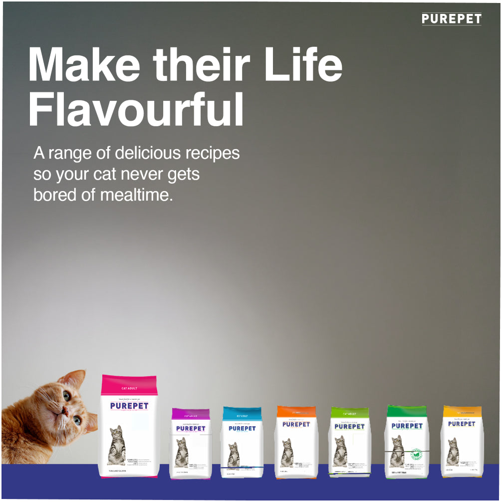 Purepet Tuna and Salmon Adult Cat Dry Food Cats- Dry food Purepet