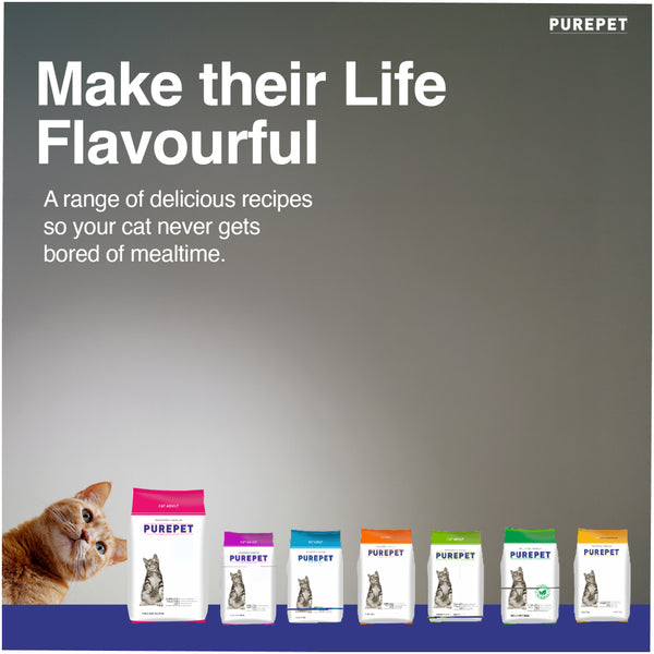 Purepet Tuna and Salmon Adult Cat Dry Food