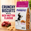 Purepet Mutton Flavour Real Chicken Biscuit Dog Treats Pouch Dog Treats + Others Purepet