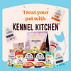 Kennel Kitchen Fish Chunks in Gravy Kitten and Creameroo Chicken with Mackerel Creamy Cat Treats Combo Exclusive Combo Kennel Kitchen