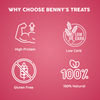 Bennys Bowl Chicken and Strawberry Jerky Dog Treats Dog Treats + Others Bennys Bowl