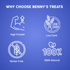 Bennys Bowl Chicken and Blueberry Jerky Dog Treats Dog Treats + Others Bennys Bowl