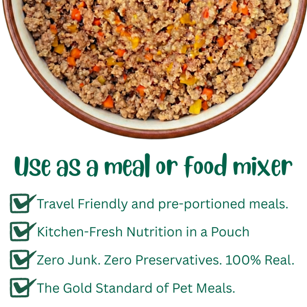 Doggos Chicken and Pumpkin Real Fresh Dog Wet Food (150g)