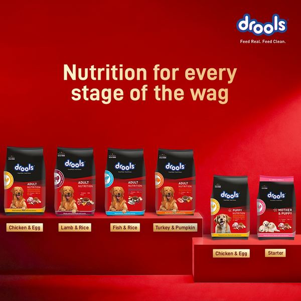 Drools Meat and Milk Puppy Dog Dry Food