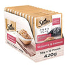 Sheba Maguro & Bream Fish, Skipjack & Salmon Fish and Fish with Sasami Mix Premium Cat Wet Food Combo Cats-Wet Food Sheba