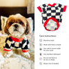 Woofiezz Soft & Cosy Checked Winter Sweater for Dogs and Cats (Red) Both-Clothing & Accessories Woofiezz Dropship