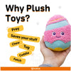 Fofos Easter Egg Noodle Plush Toy for Dogs Dogs-Toys FOFOS