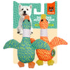 Fofos Duck Flyknit Multicolor Dog Toy for Dogs Dogs-Toys FOFOS