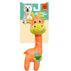 Fofos Giraffe Flyknit Toy for Dogs (Orange) Dogs-Toys FOFOS