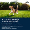 Zeus Rope Ball Tug with Single Hand Loops Toy for Dogs (Yellow) Dogs-Toys Zeus