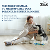 Zeus Double Tennis Ball Rope Dumbbell Toy for Dogs (Blue) Dogs-Toys Zeus