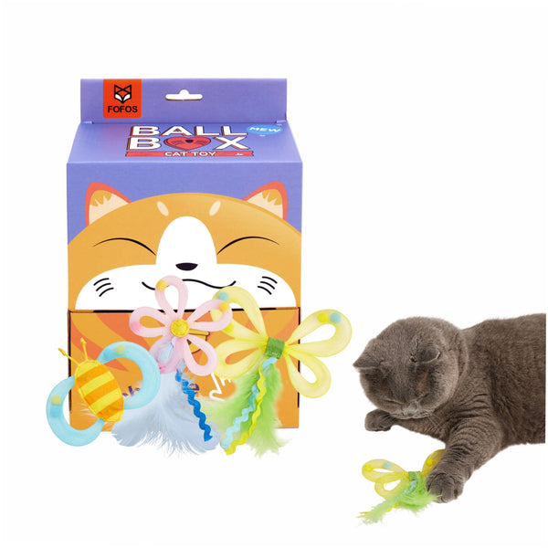Fofos Garden Tube Assorted Toy for Cats