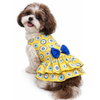 Pawgypets Evil Eye Casual Dress for Dogs (Yellow) Dogs-Clothing & Accessories Pawgypets Dropship XXS