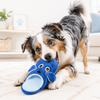 Talking Dog Club Doggie Dog Slipper Squeaky Plush Toy for Dogs (Blue) Dogs-Toys Talking Dog Club Dropship 22x15 cm