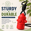 Talking Dog Club Sturdy Fire Hydrant Rubber & Rope Toy for Dogs (Red) Dogs-Toys Talking Dog Club Dropship