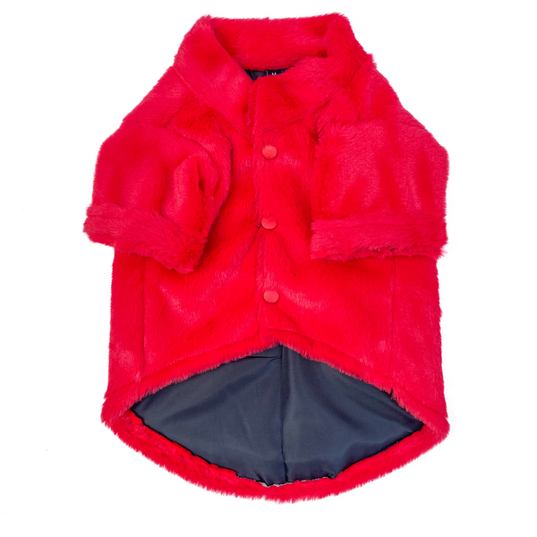 Pawgy Pets Fur Puffer Jacket for Dogs and Cats
