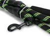 Basil Rope Leash for Dogs (Black/Green) Both-Collar, Leashes, harnesses Basil