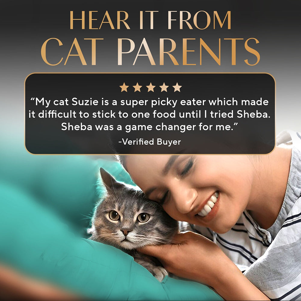 Sheba Tuna Fillet & Whole Prawns in Gravy Premium Cat Wet Food Cats-Wet Food Sheba