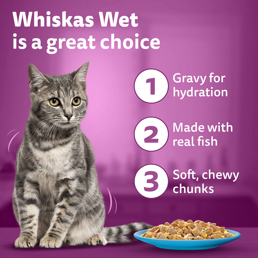 Whiskas Tuna in Jelly Meal Adult Cat Wet Food Cats-Wet Food Whiskas