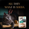 Sheba Fish with Dry Skipjack Premium Cat Wet Food Cats-Wet Food Sheba