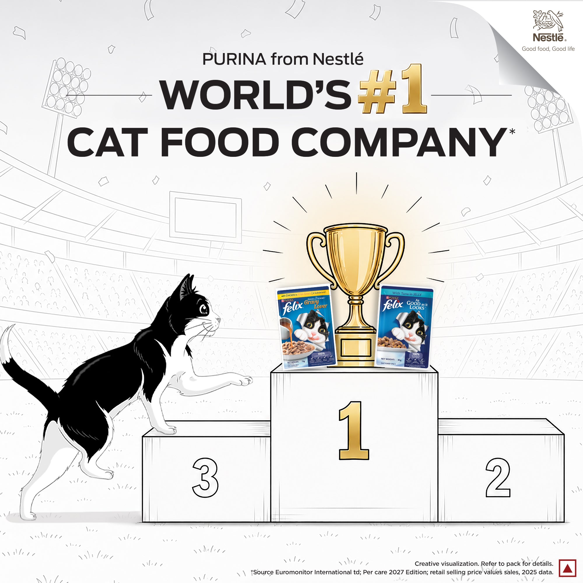 Purina Felix Gravy Lover Chicken Chunks Adult Complete and Balanced Cat Wet Food Cats-Wet Food Felix