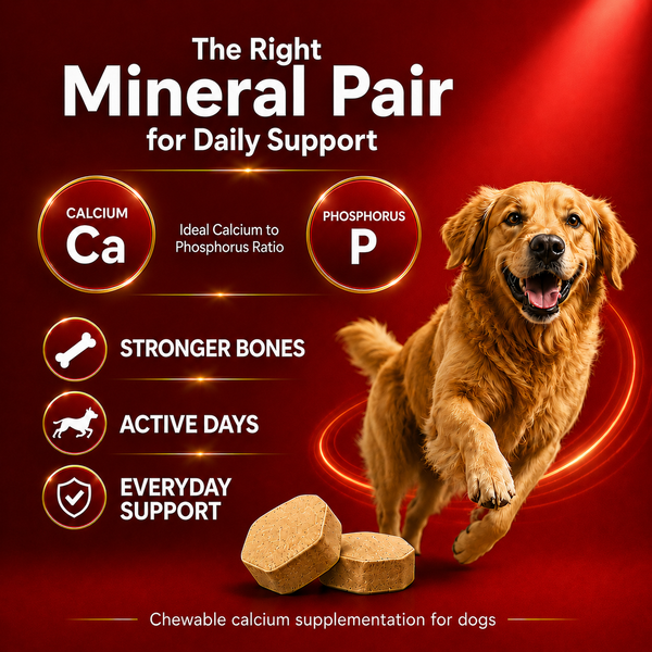 Drools Absolute Calcium Dog Supplement Tablets