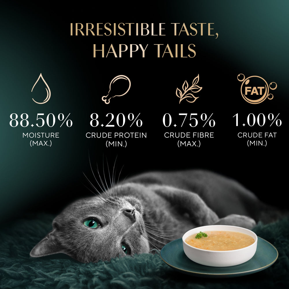 Sheba Soup with Chicken Adult Cat Wet Food Cats-Wet Food Sheba