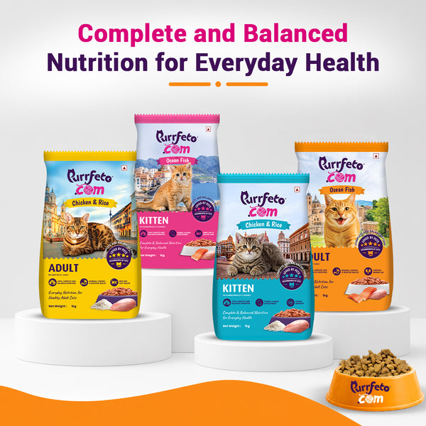 Purrfeto.com Ocean Fish Adult Cat Dry Food