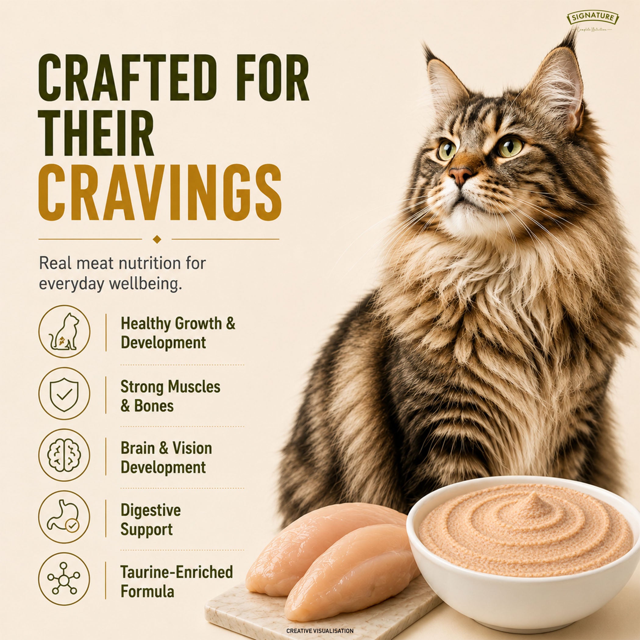 Signature Grain Zero Chicken Mousse Adult Cat Wet Food