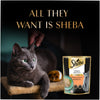 Sheba Chicken With Tuna In Gravy Rich Premium Adult Fine Cat Wet Food