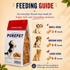 Purepet Chicken Flavour Real Chicken Biscuit Dog Treats Pouch Dog Treats + Others Purepet