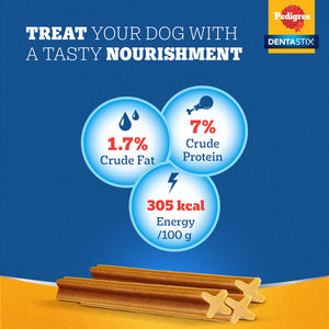 Pedigree Dentastix Oral Care for Adult (Medium Breed of 10 to 25 kg) Dog Treats