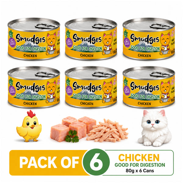 Smudges Chicken Flakes in Gravy Adult Cat Wet Food