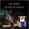 Sheba Chicken With Tuna In Gravy Rich Premium Adult Fine Cat Wet Food