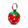 Talking Dog Club Strawberry Collar Bell for Kittens & Cats (Red) Cats-Collar, Leashes, harnesses Talking Dog Club Dropship 3cm
