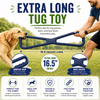 Talking Dog Club Sturdy Infinity Pull Natural Rubber Chew Toy for Dogs (Blue) Dogs-Toys Talking Dog Club Dropship