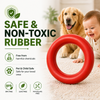 Talking Dog Club Ringa a Ring Natural Rubber Chew Toy for Dogs (Red) Dogs-Toys Talking Dog Club Dropship