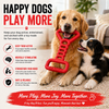 Talking Dog Club Tug Off Natural Rubber Chew Toy for Dogs (Red) Dogs-Toys Talking Dog Club Dropship