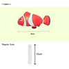 Trixie Wiggly Clown Fish Toy for Cats (Red)