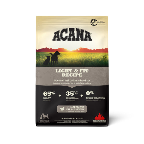 Acana Light & Fit Weight Management Adult Dog Dry Food (All Breeds)