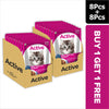 Active Real Chicken, Chicken Liver & Tuna fish Wet Food with Scoopy Bentonite Litter Combo for Cats Exclusive Combo Exclusive Combo